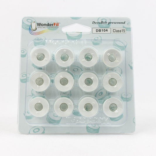 DecoBob Prewound Bobbins White - Everything Fabric