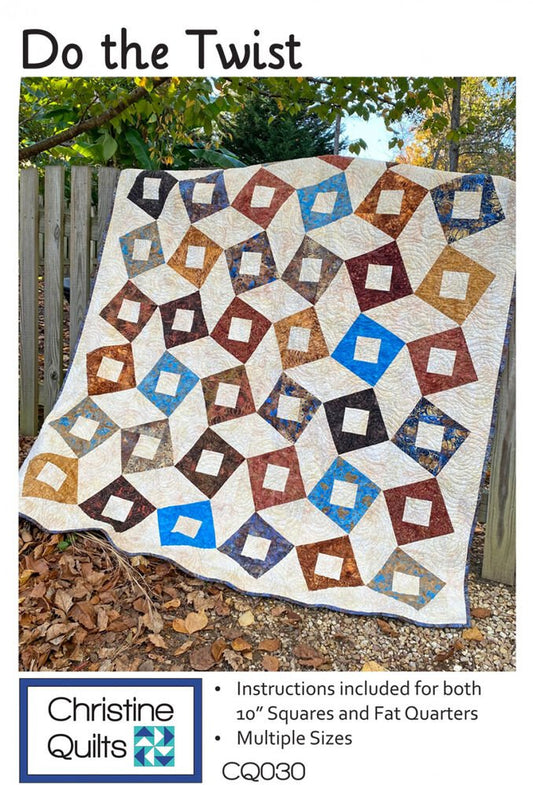 Do the Twist Quilt Pattern - Everything Fabric