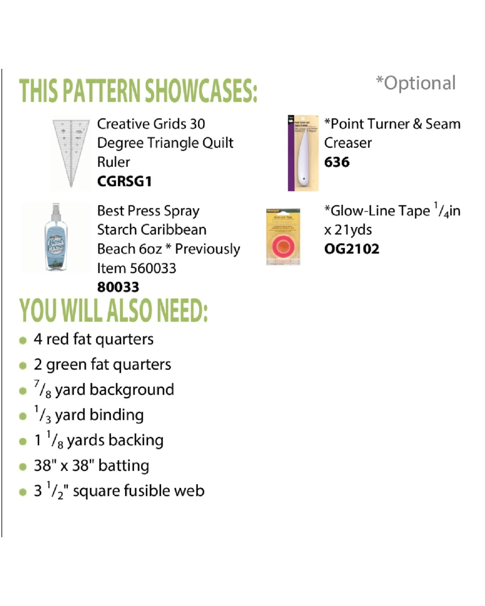 Double Dresden Quilt Pattern - Everything Fabric