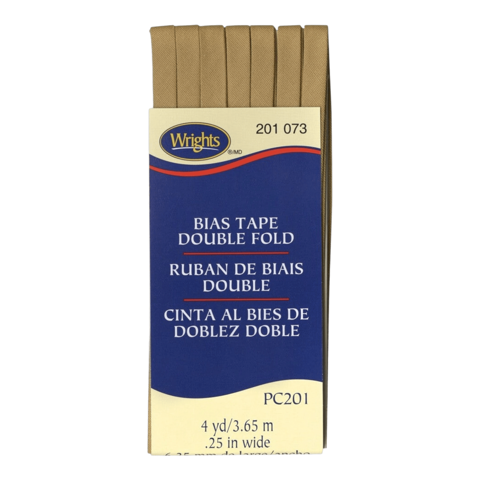 Double Fold Bias Tape - Tan - Everything Fabric