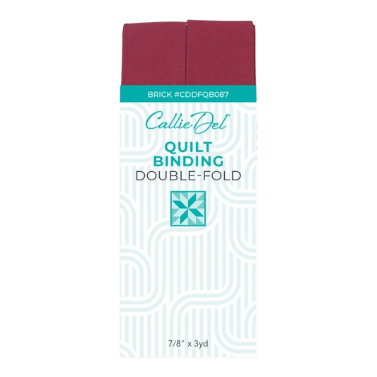 Double Fold Quilt Binding Brick - Everything Fabric