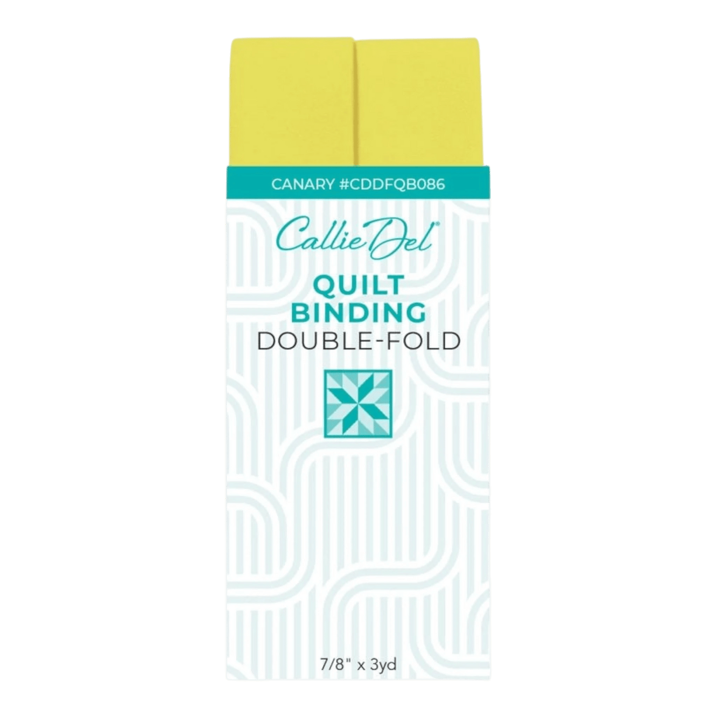 Double Fold Quilt Binding Canary - Everything Fabric