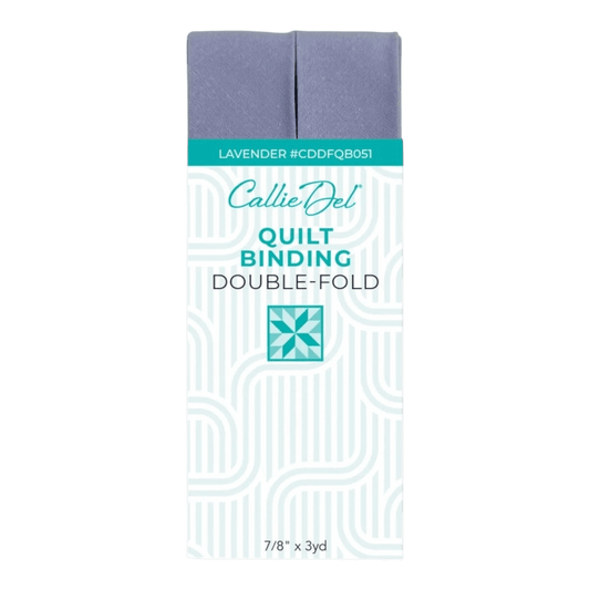 Double Fold Quilt Binding Lavendar - Everything Fabric