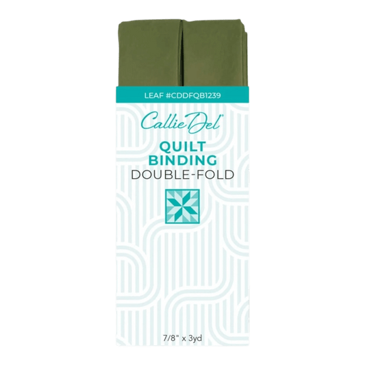 Double Fold Quilt Binding Leaf - Everything Fabric