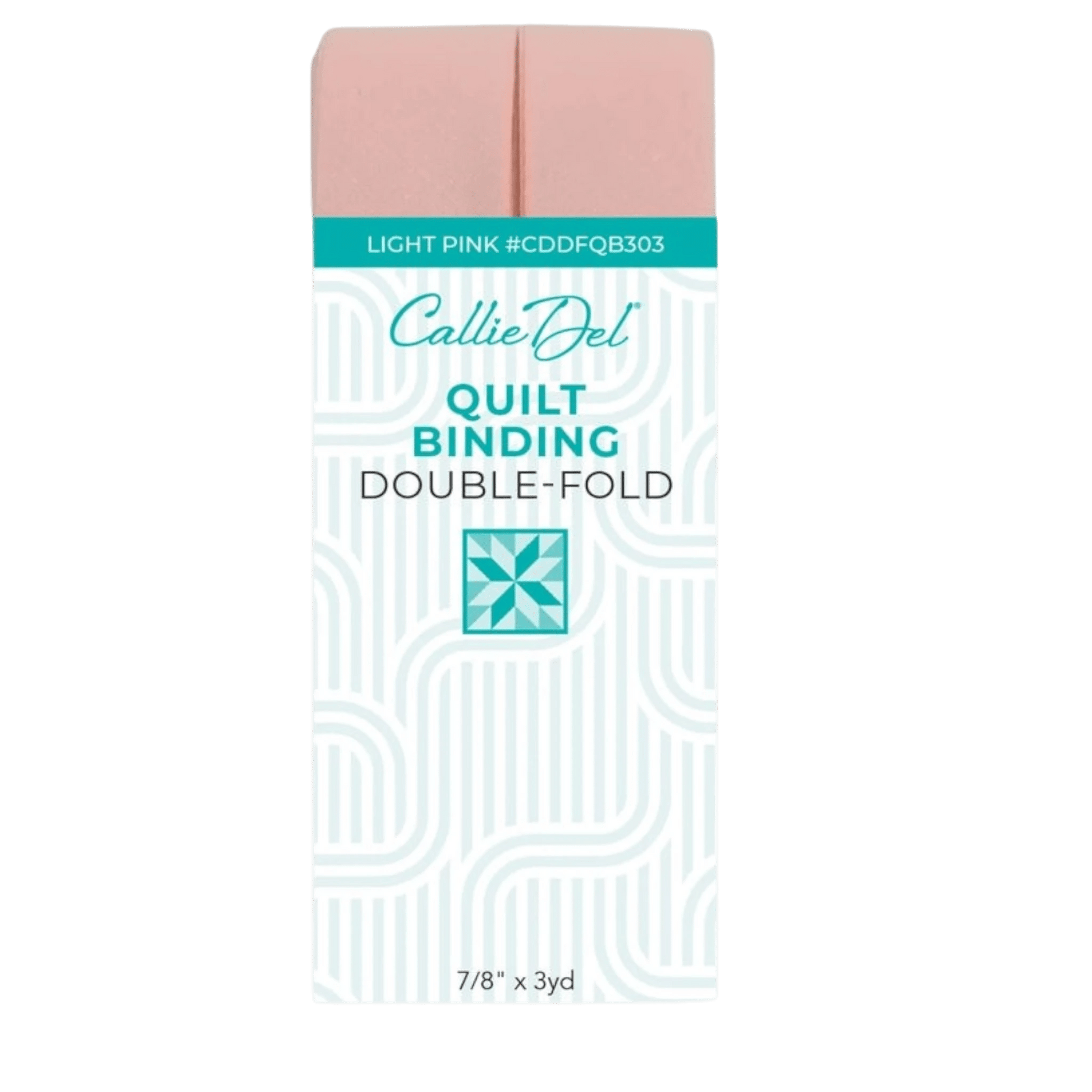 Double Fold Quilt Binding Light Pink - Everything Fabric