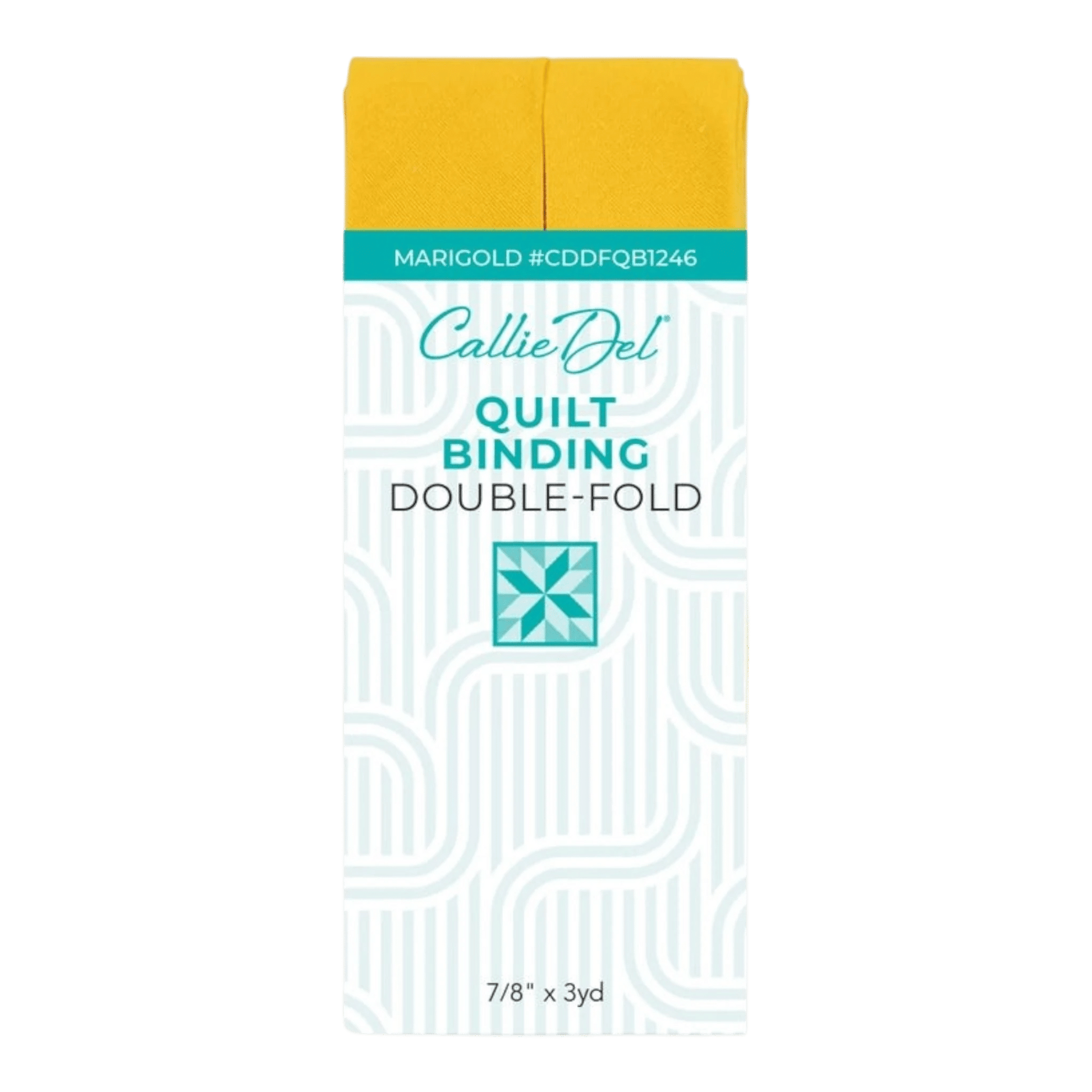 Double Fold Quilt Binding Marigold - Everything Fabric