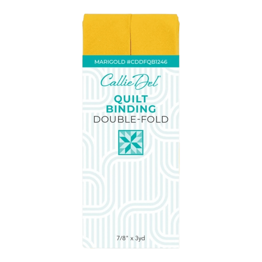 Double Fold Quilt Binding Marigold - Everything Fabric