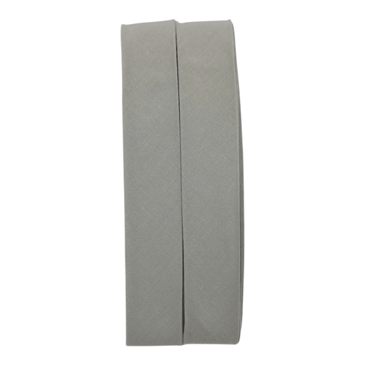 Double Fold Quilt Binding Medium Gray - Everything Fabric