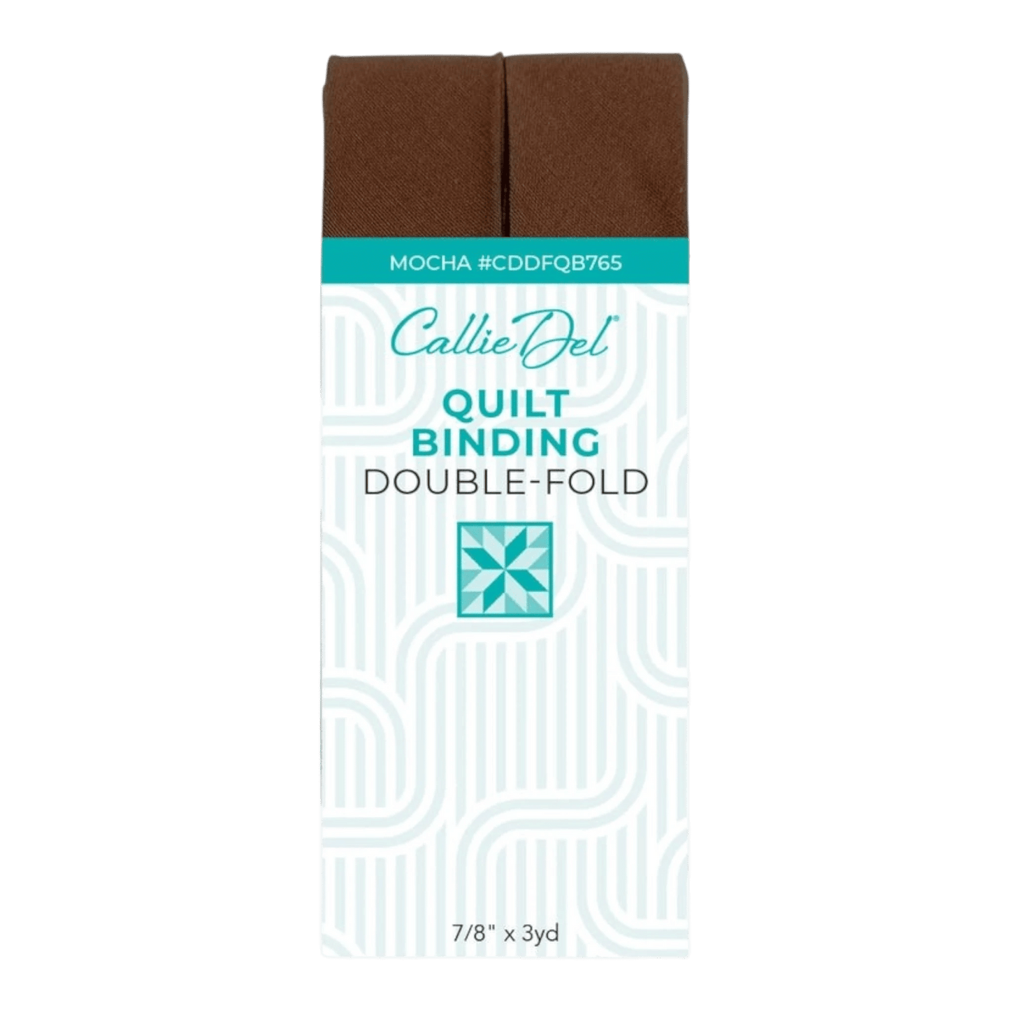 Double Fold Quilt Binding Mocha - Everything Fabric