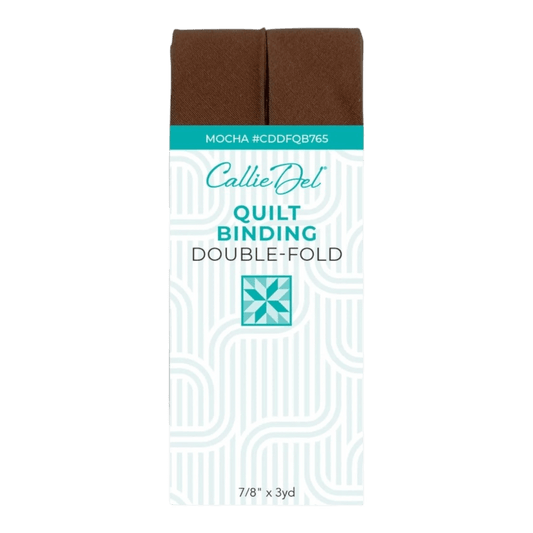 Double Fold Quilt Binding Mocha - Everything Fabric