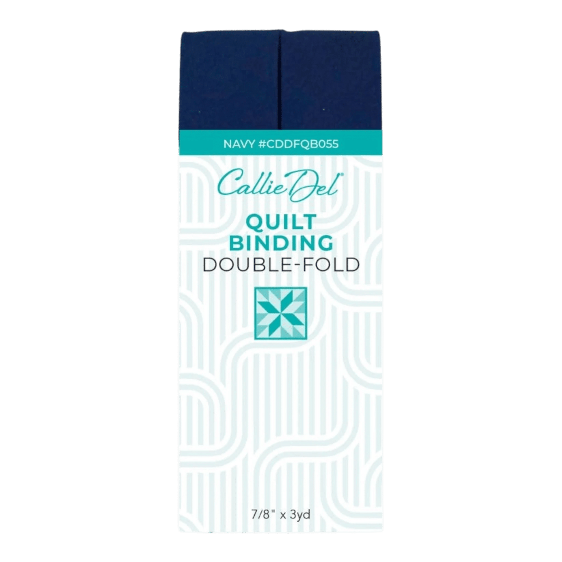 Double Fold Quilt Binding Navy - Everything Fabric