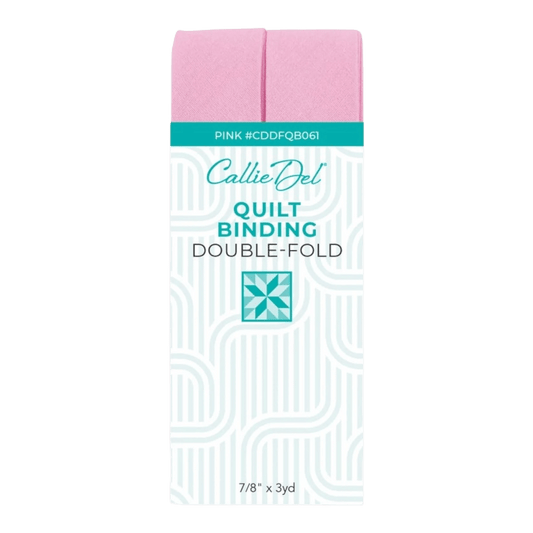 Double Fold Quilt Binding Pink - Everything Fabric