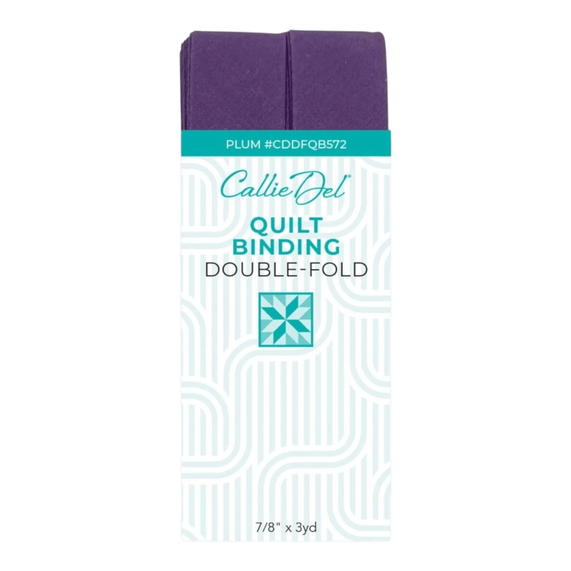 Double Fold Quilt Binding Plum - Everything Fabric