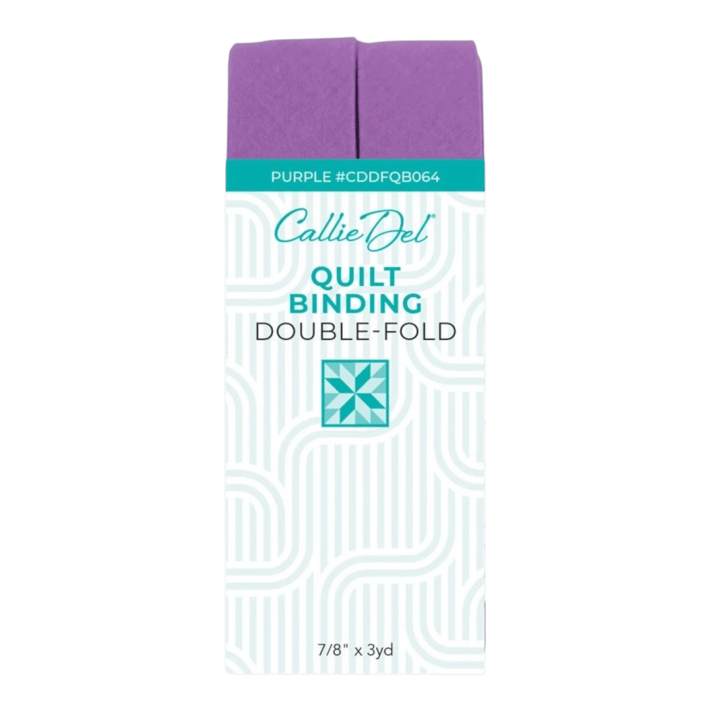 Double Fold Quilt Binding Purple - Everything Fabric