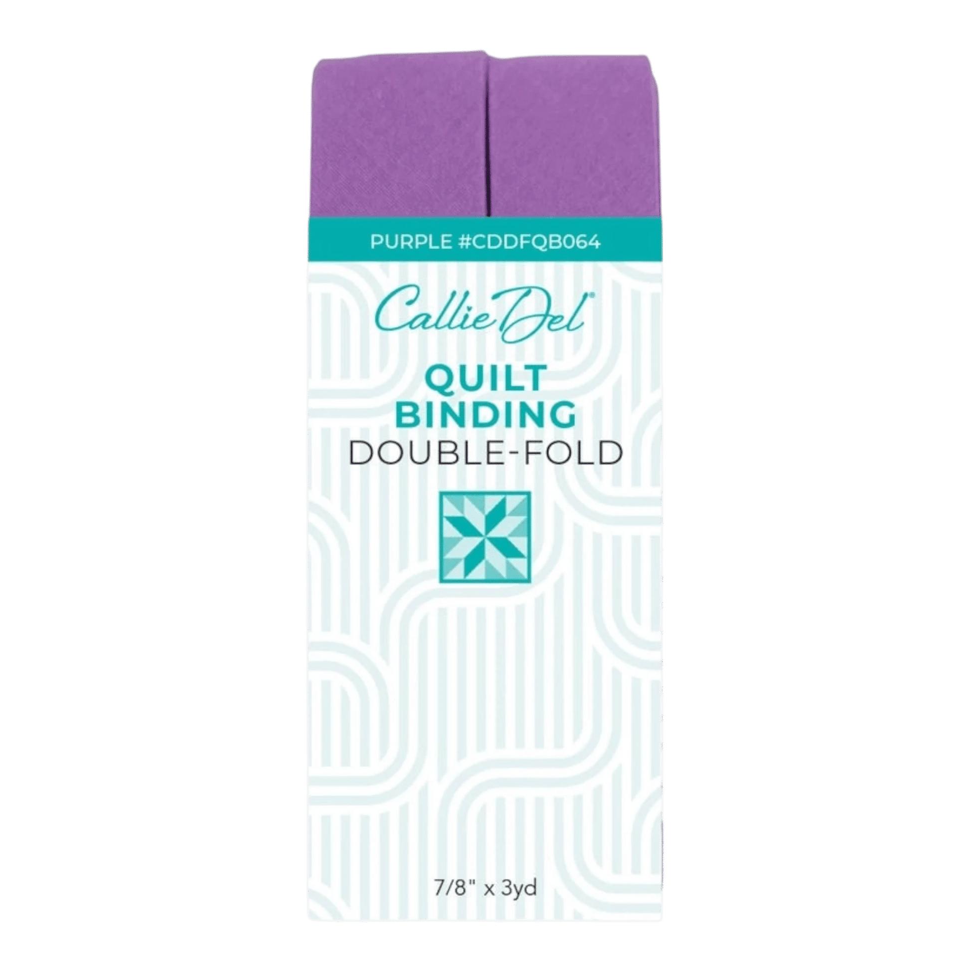 Double Fold Quilt Binding Purple - Everything Fabric