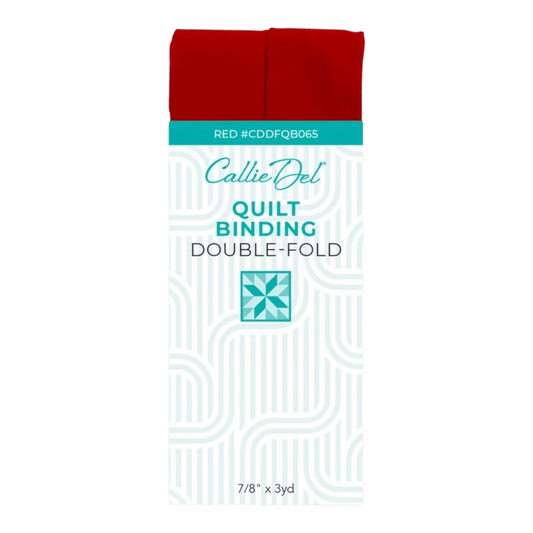 Double Fold Quilt Binding Red - Everything Fabric