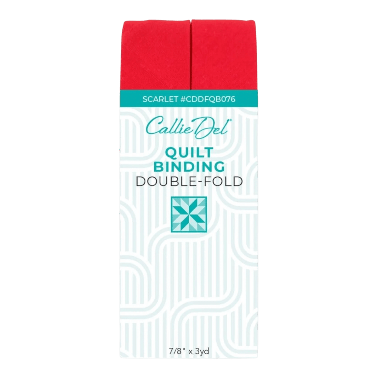 Double Fold Quilt Binding Scarlet - Everything Fabric