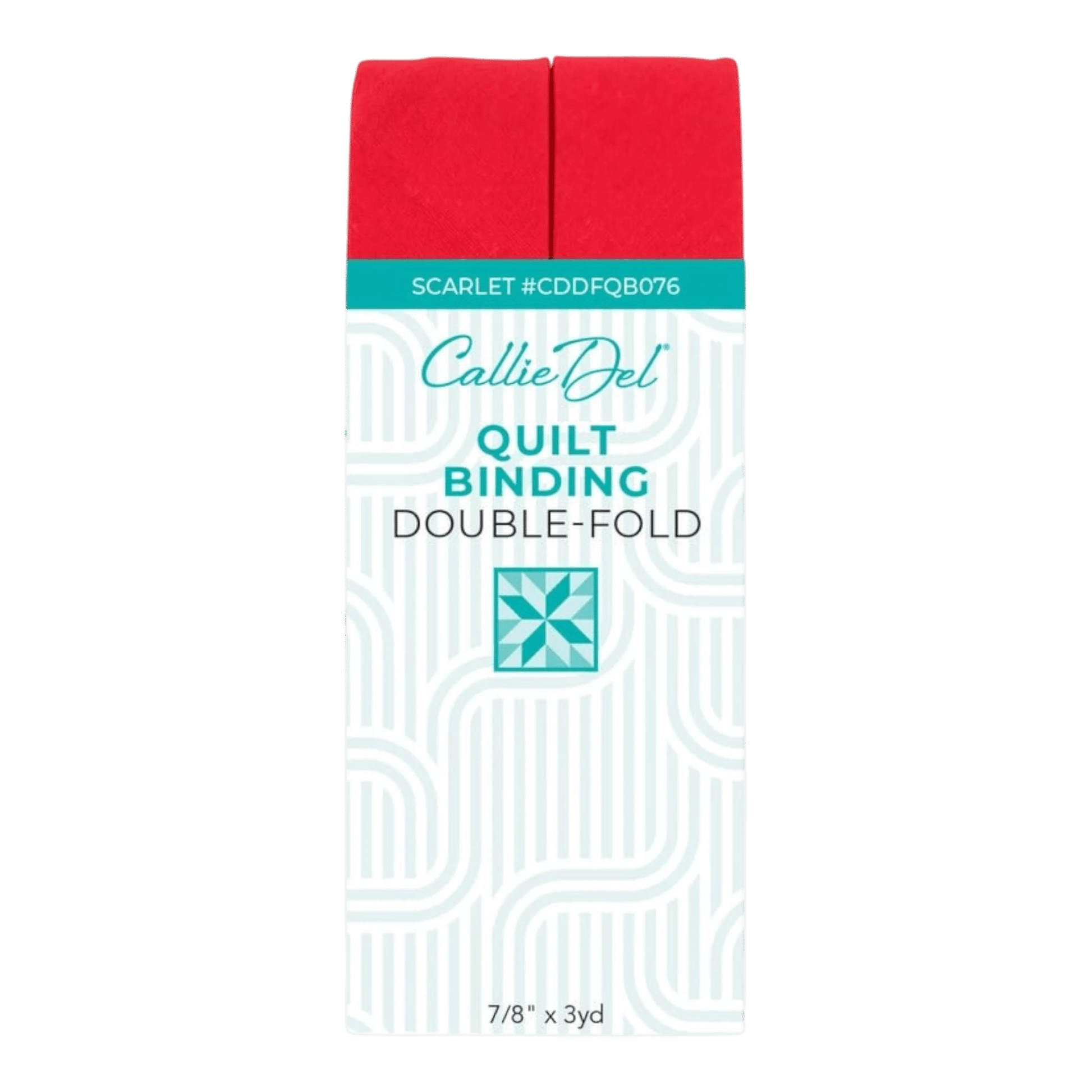 Double Fold Quilt Binding Scarlet - Everything Fabric