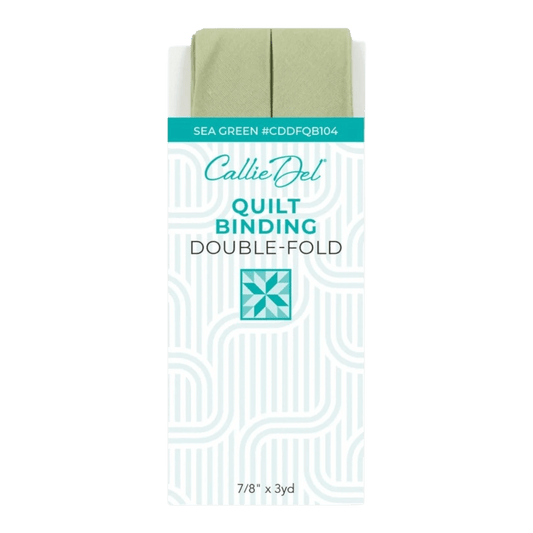 Double Fold Quilt Binding Sea Green - Everything Fabric