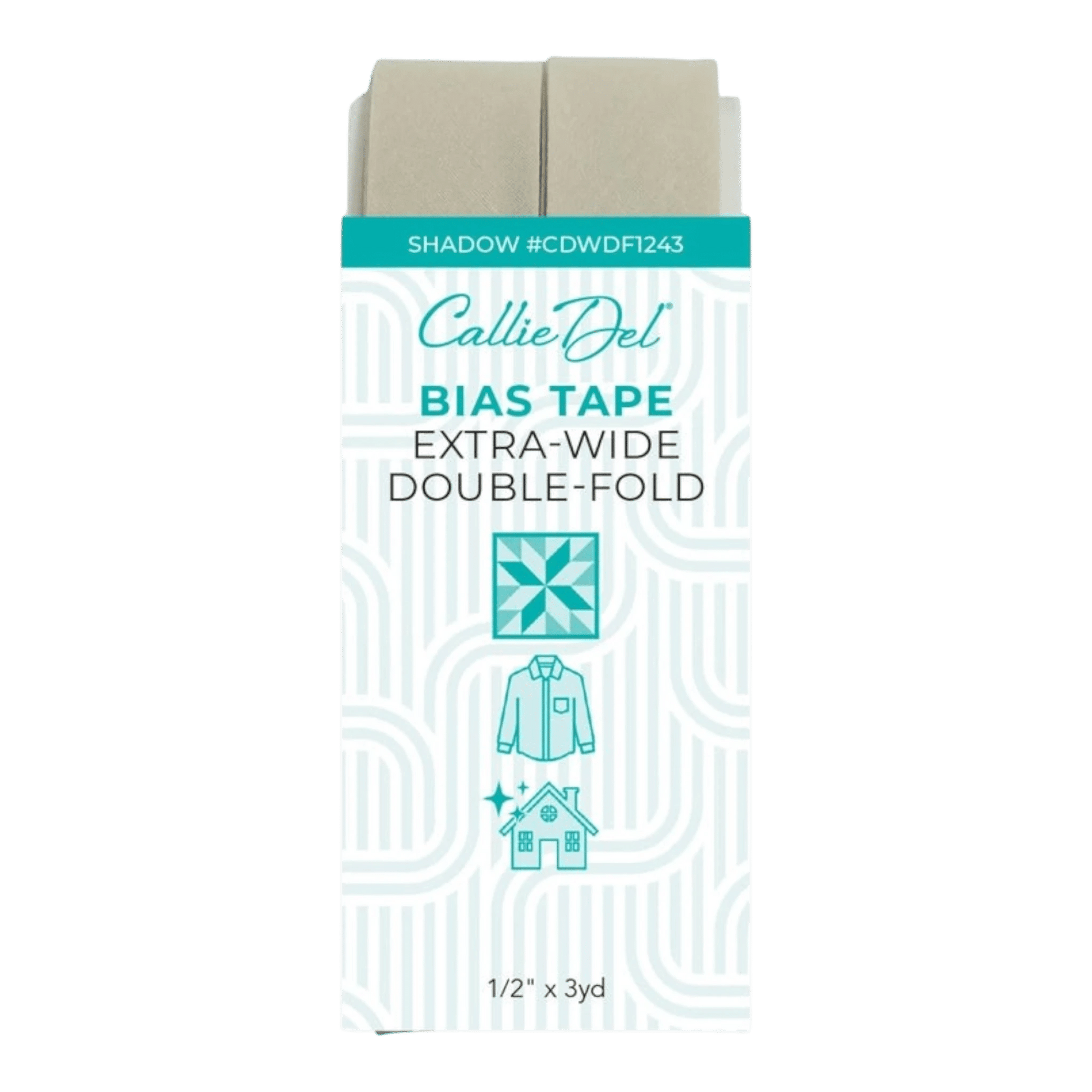 Double Fold Quilt Binding Shadow - Everything Fabric