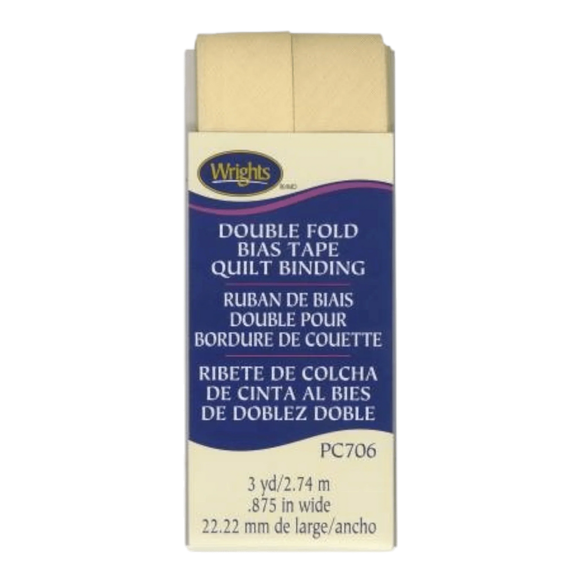 Double Fold Quilt Binding - Sunlight