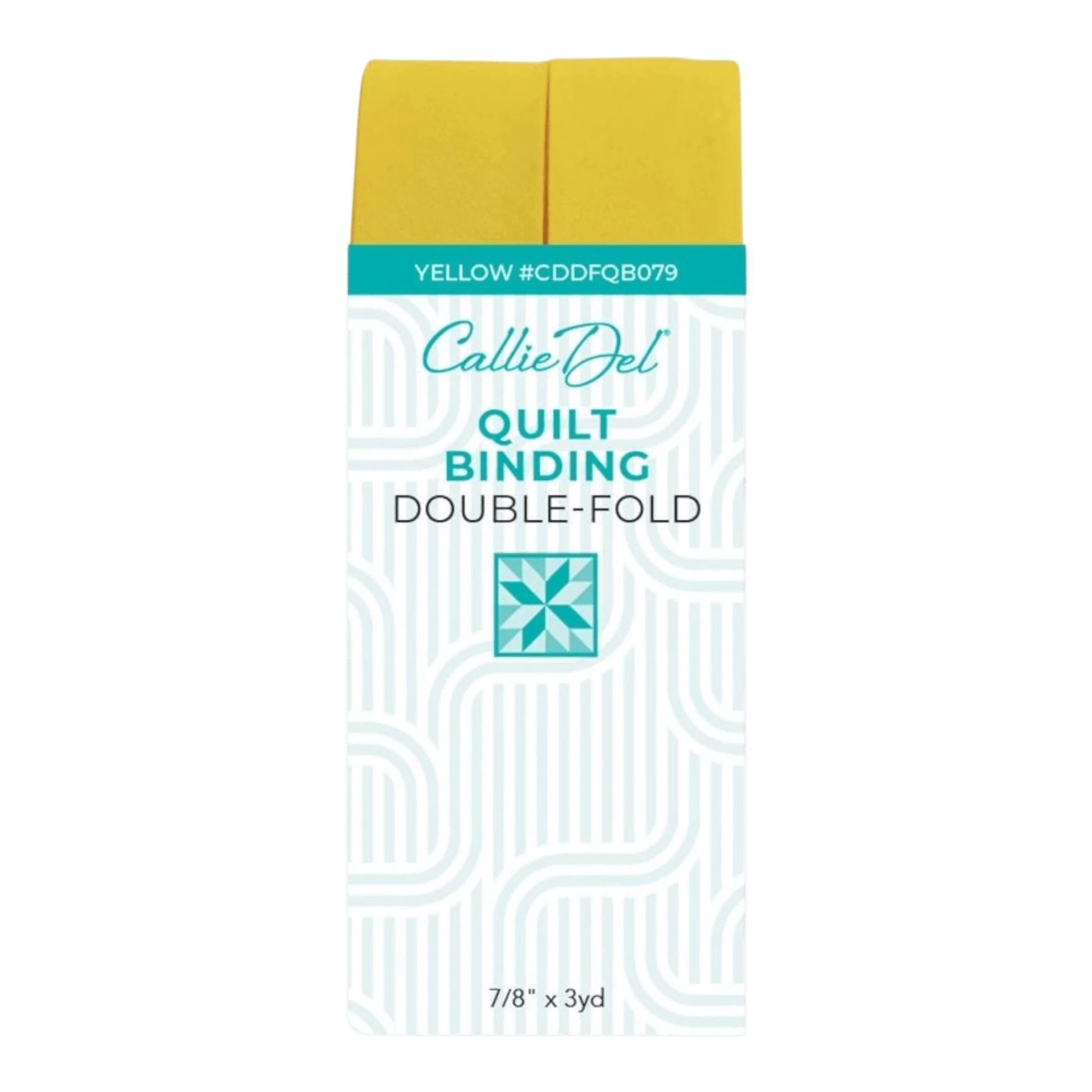 Double Fold Quilt Binding Yellow - Everything Fabric