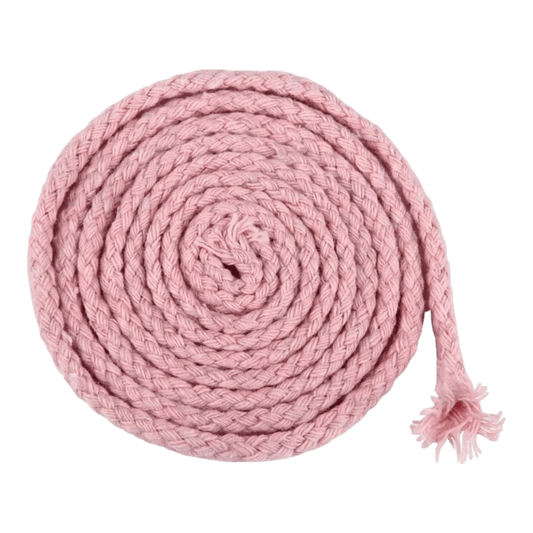 Drawstring Cotton Cording - PINK - Everything Fabric
