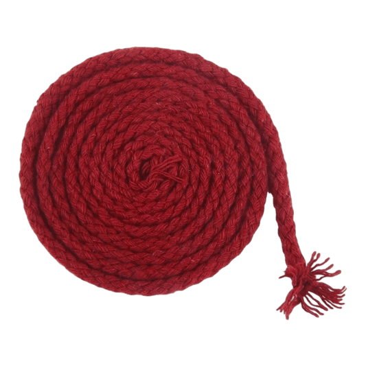 Drawstring Cotton Cording - WINE - Everything Fabric