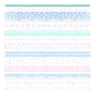 Dreamers - Turquoise/Multi Dreamers Stripe - Everything Fabric