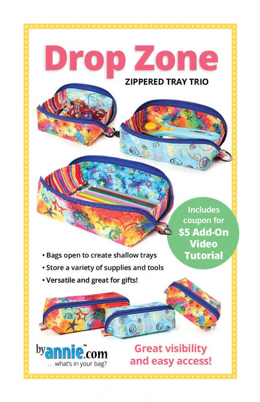 Drop Zone Pattern By Annie - Everything Fabric