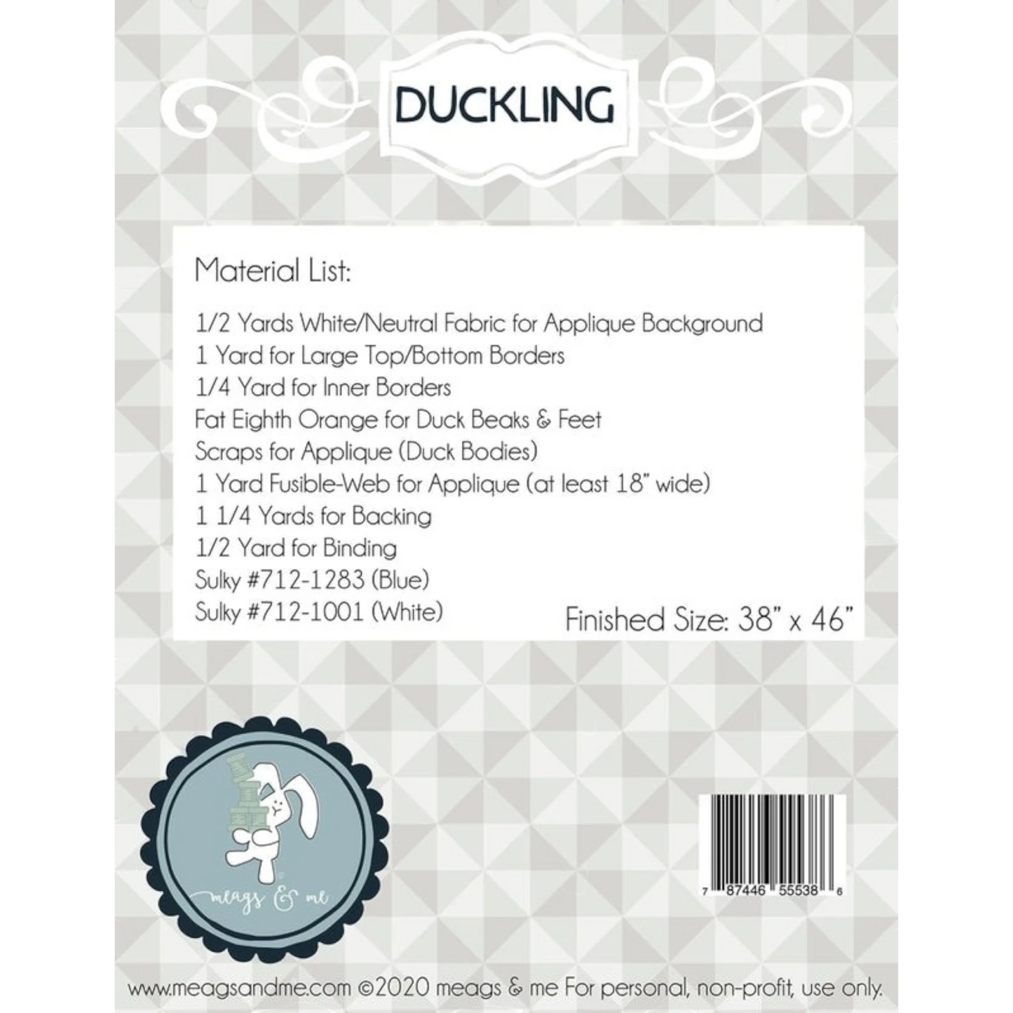 Duckling Quilt Pattern , quilting and craft projects
