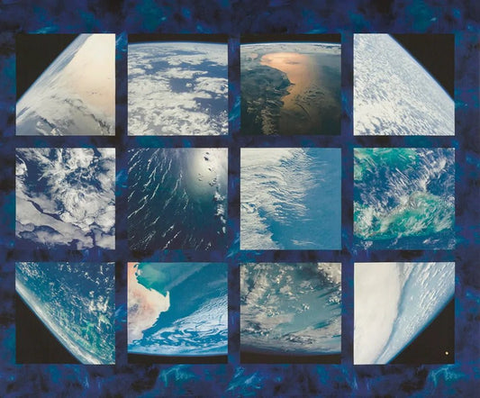 Earth's Views - Oceans - 10 in Squares - 42 pc - Everything Fabric