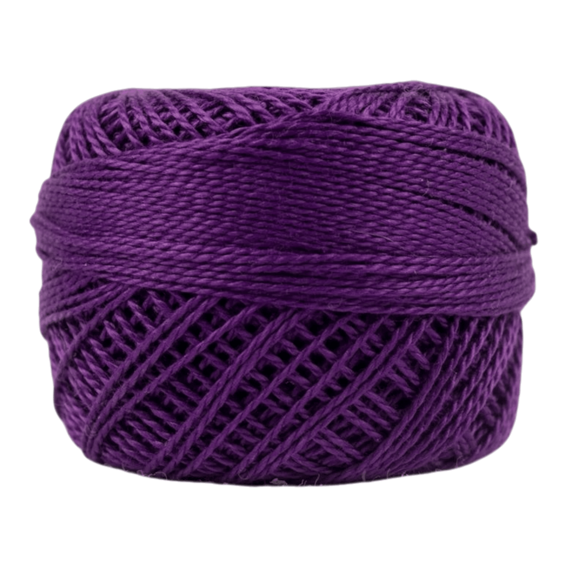 Eleganza 8wt Solid Perle Cotton Ball - CRIMSON - Everything Fabric