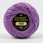 Eleganza 8wt Solid Perle Cotton Ball - FUSCHIA - Everything Fabric