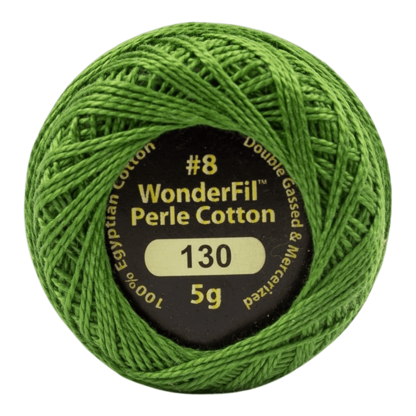Eleganza 8wt Solid Perle Cotton Ball - MANTIS - Everything Fabric