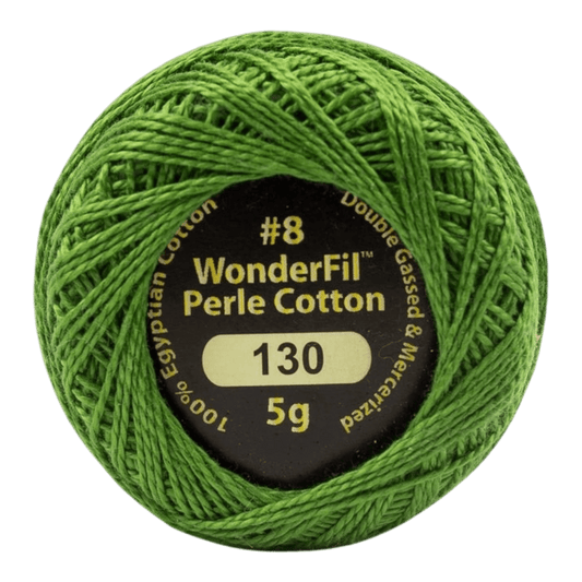 Eleganza 8wt Solid Perle Cotton Ball - MANTIS - Everything Fabric