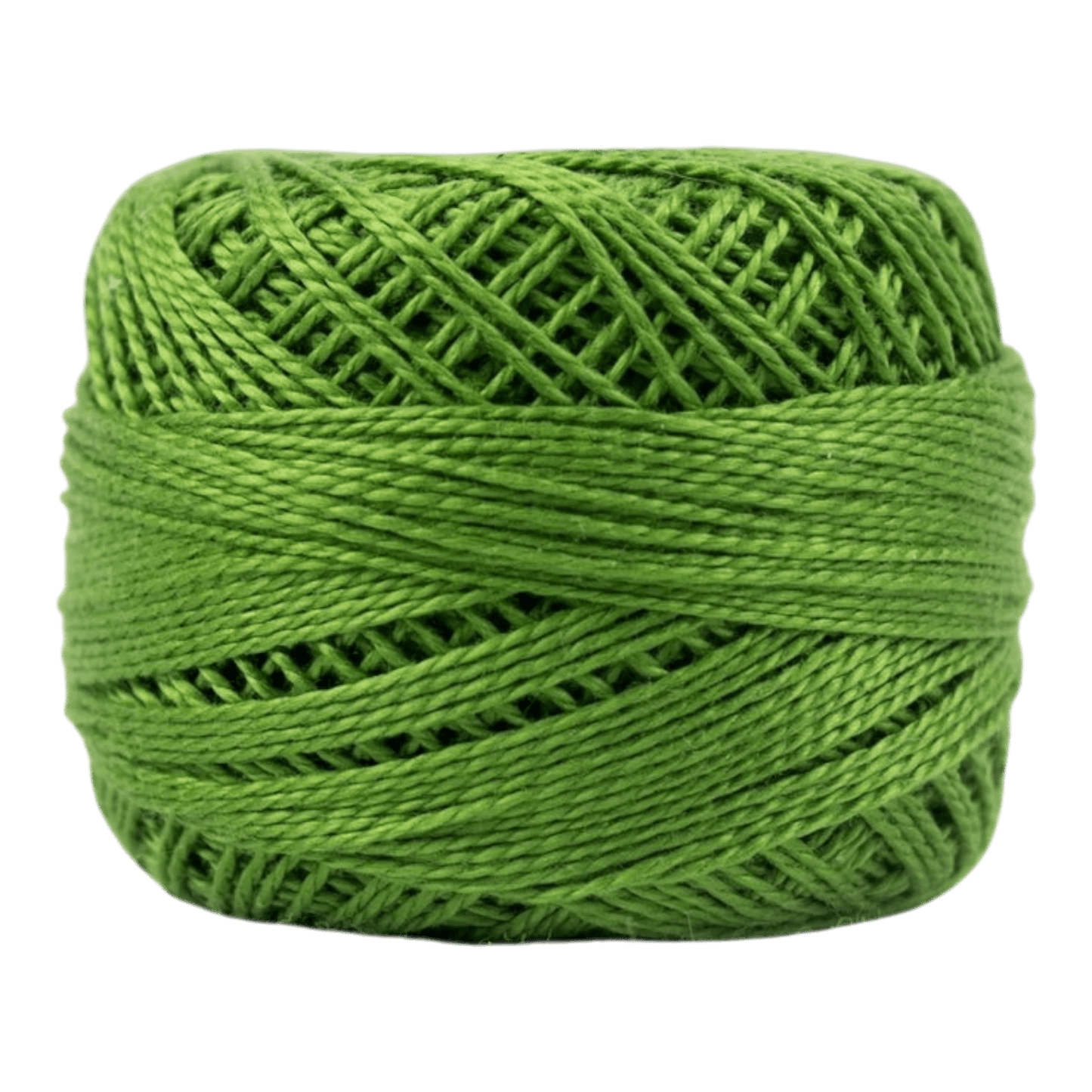 Eleganza 8wt Solid Perle Cotton Ball - MANTIS - Everything Fabric
