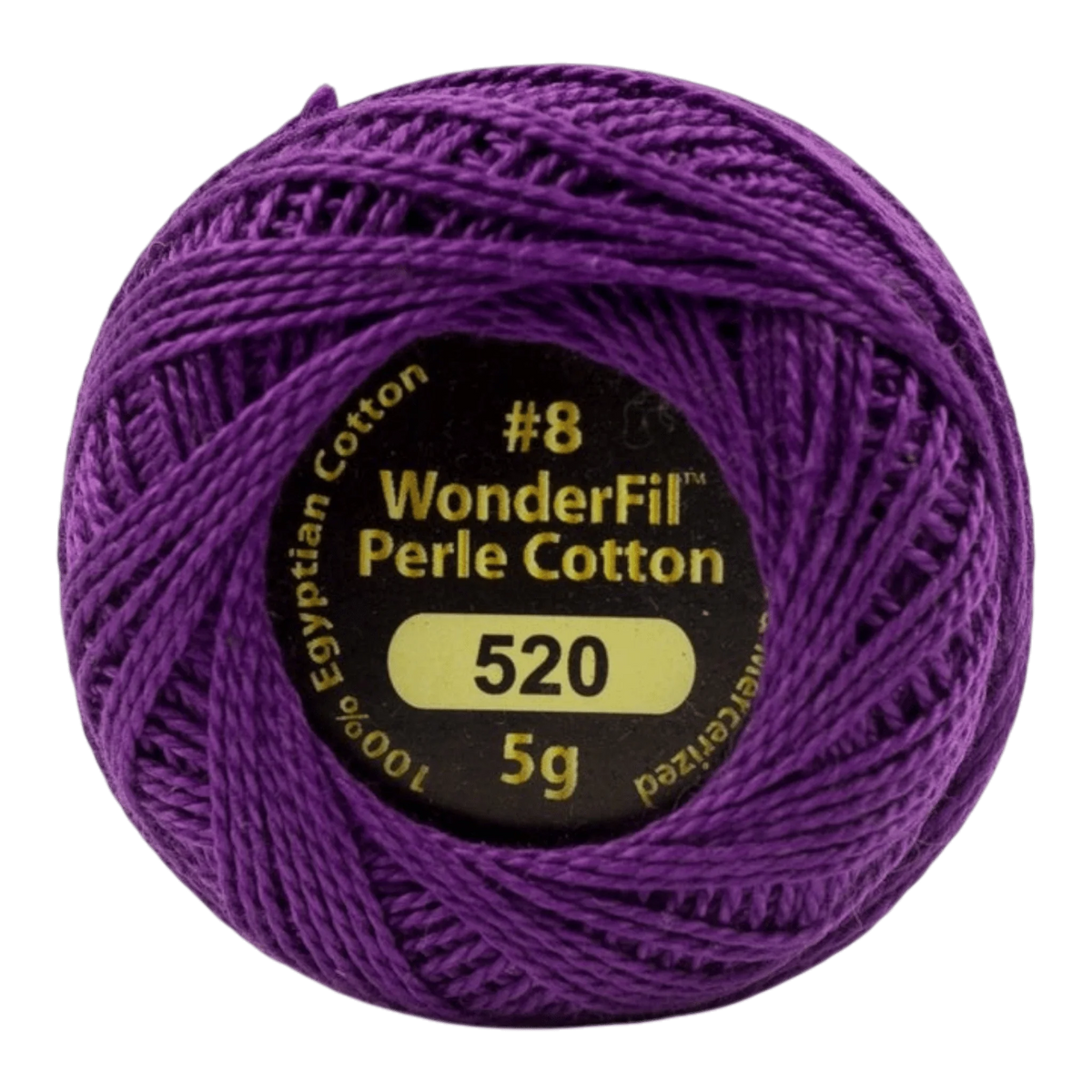WonderFil Eleganza 8wt Solid 520 Palatinate Purple