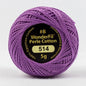 Eleganza 8wt Solid Perle Cotton Ball - RED VIOLET - Everything Fabric