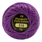WonderFil Eleganza 8wt Solid 518 VIVID VIOLET