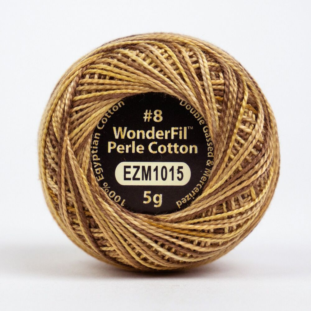 WonderFil Eleganza 8wt Variegated 1015 Pumpernickel