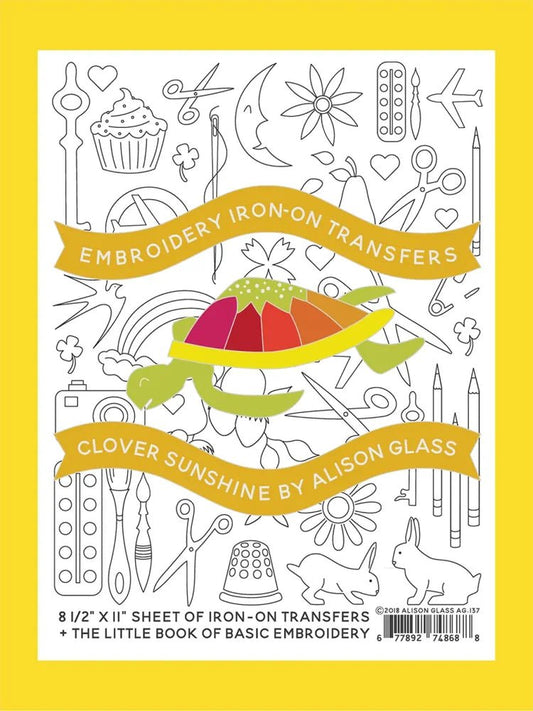 Embroidery Iron-On Transfers Clover Sunshine - Everything Fabric