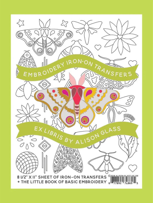 Embroidery Iron-On Transfers Ex Libris - Everything Fabric