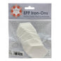 EPP Iron On-Wash off - 3/4in Hexie pack x 100pc - Everything Fabric