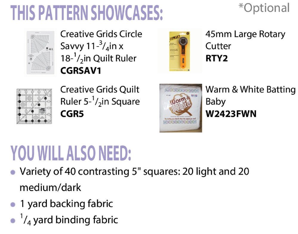 Equal Exchange Table Topper Pattern - Everything Fabric