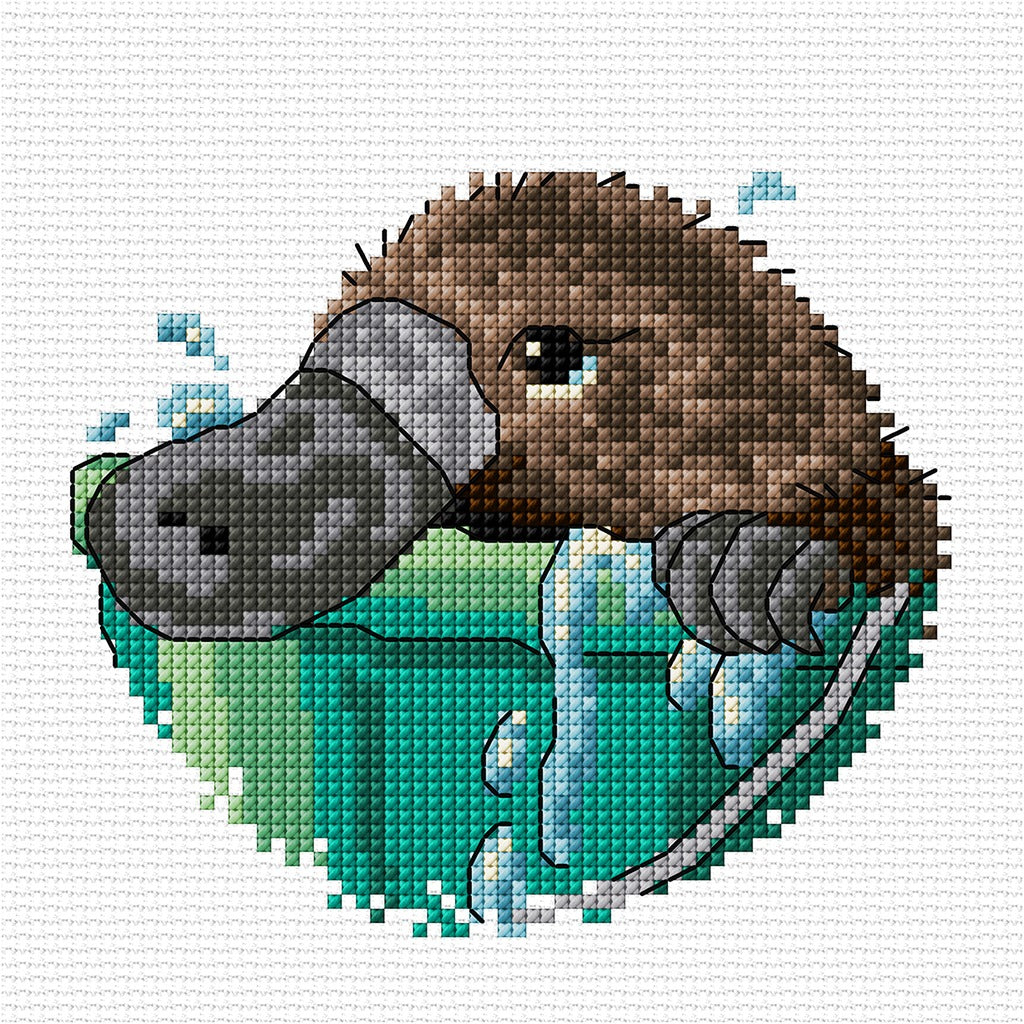 Platypus design from Everyday Aussies 2 by Country Threads