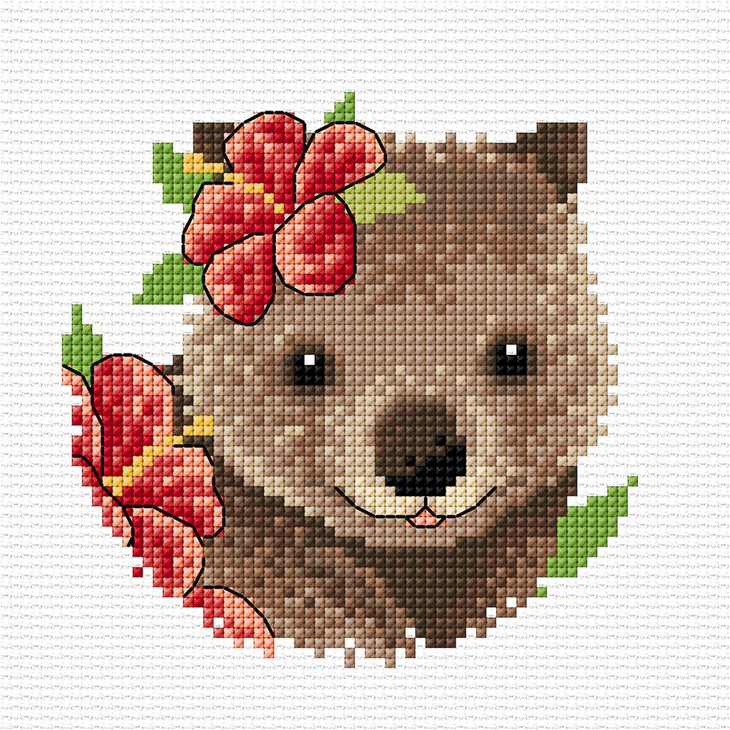 Wombat design from Everyday Aussies 2 by Country Threads