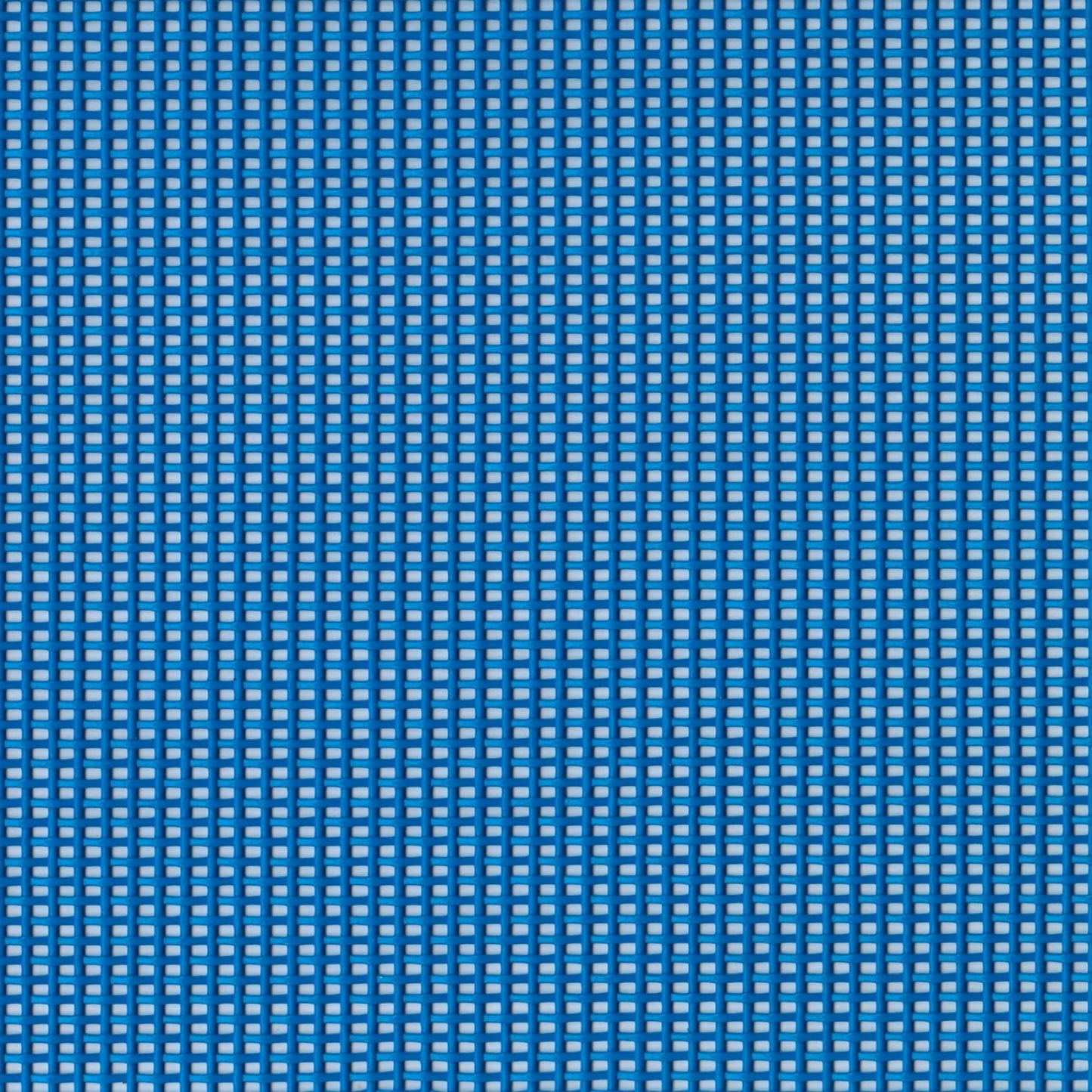 Everything Fabric blue vinyl mesh fabric for sewing bags and craft projects with a durable grid texture.