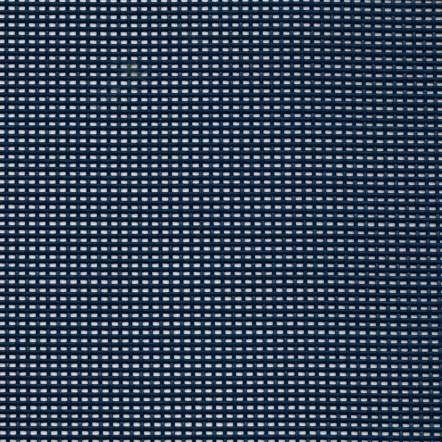 Everything Fabric dark blue vinyl-coated mesh fabric with a durable, flexible grid pattern for sewing projects.