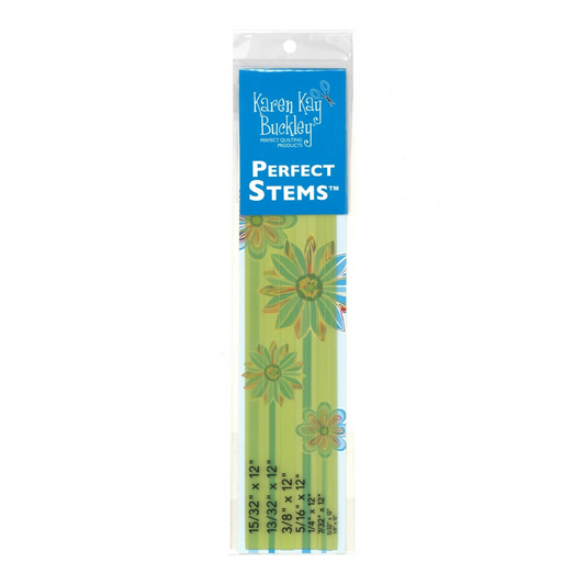Everything Fabric Perfect Stems by Karen Kay Buckley heat-resistant vinyl bias pressing strips for quilting